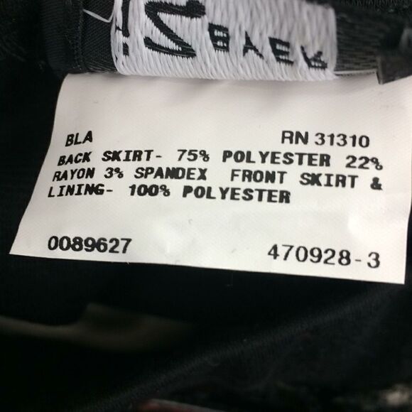 IZ Byer black jersey sequin skirt - Picture 4 of 6